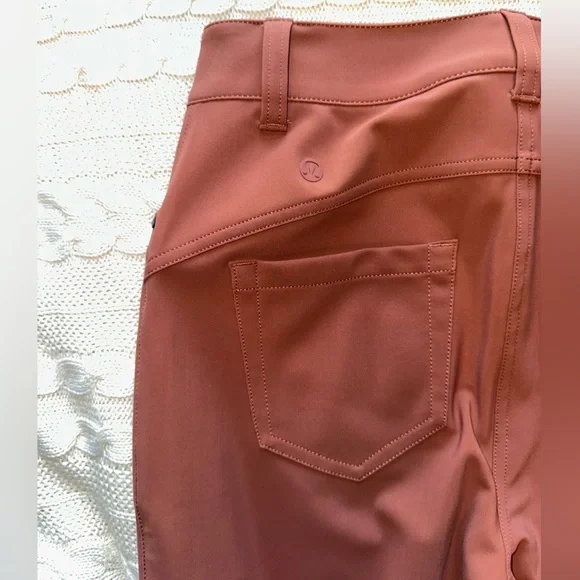 Lululemon City Sleek Slim-Fit 5 Pocket High-Rise Pant Ancient Copper Size 27 - Picture 6 of 10